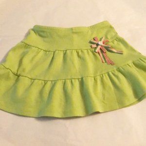 Skort new girls size 4 cotton attach shorts Gymboree height 39-42" weight35-41"-